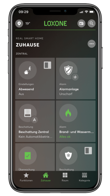 LOXONE Personalisierung