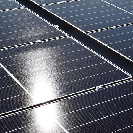 Photovoltaikanlage auf einem Dach